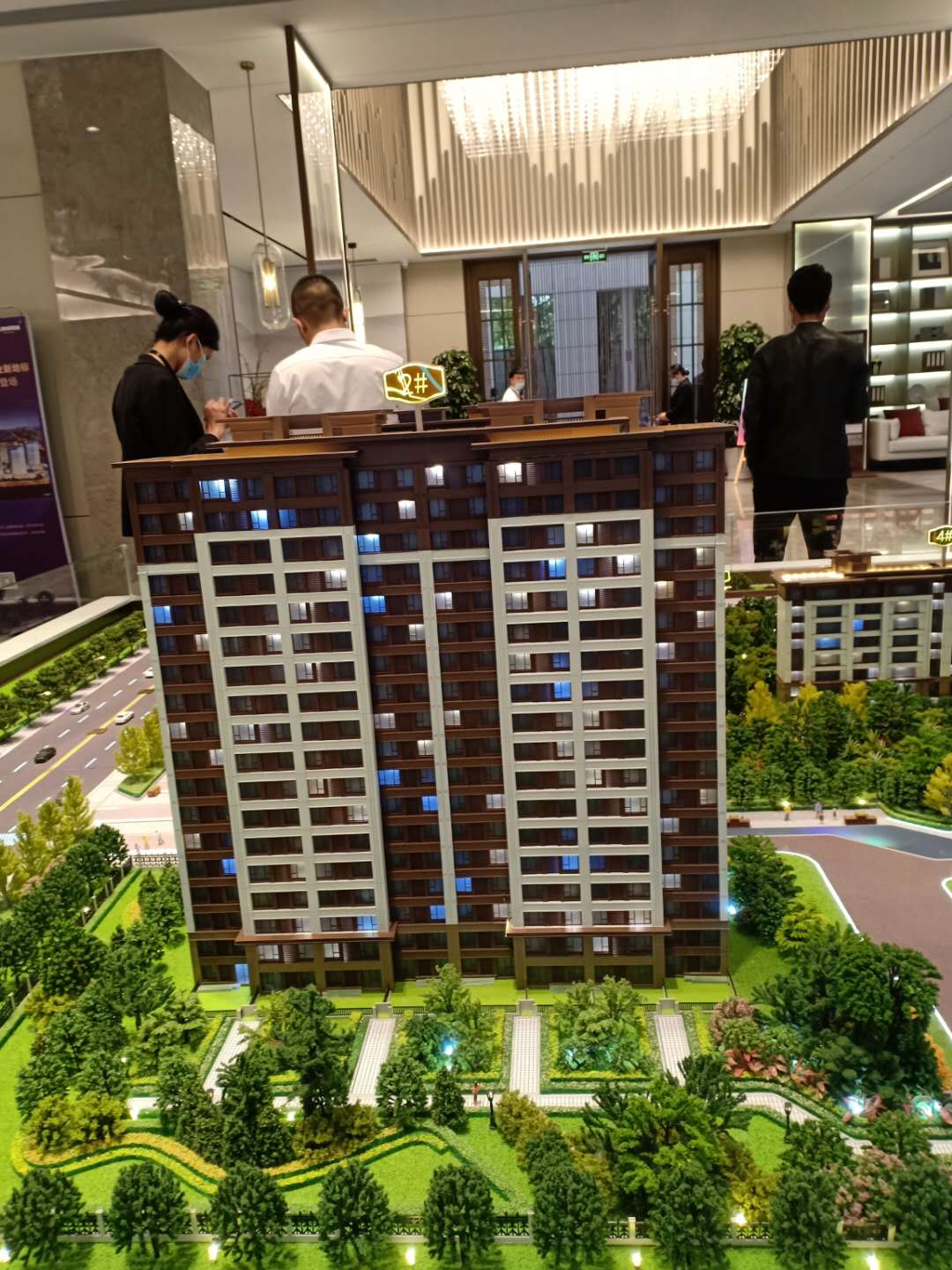 涿州紫悦华庭楼盘高层规划实景图