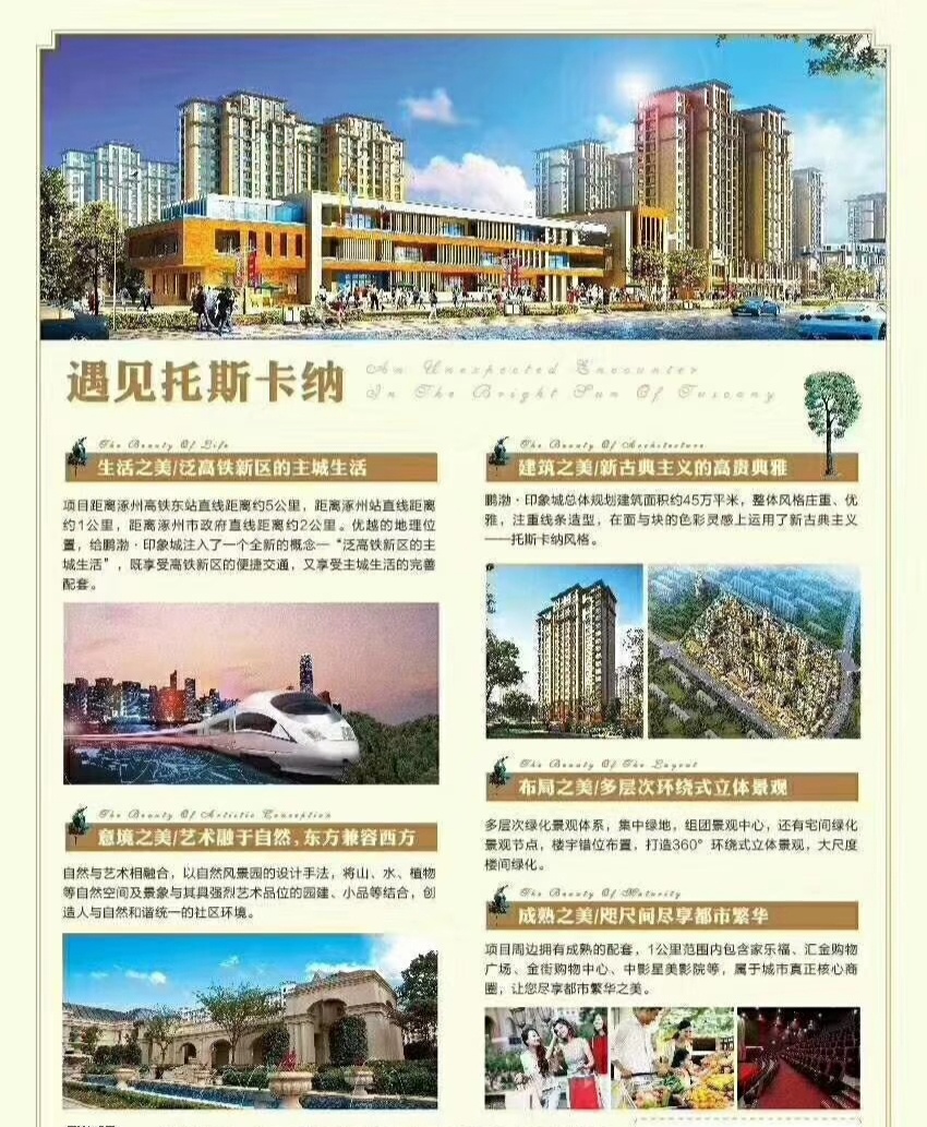 涿州印象城发展潜力