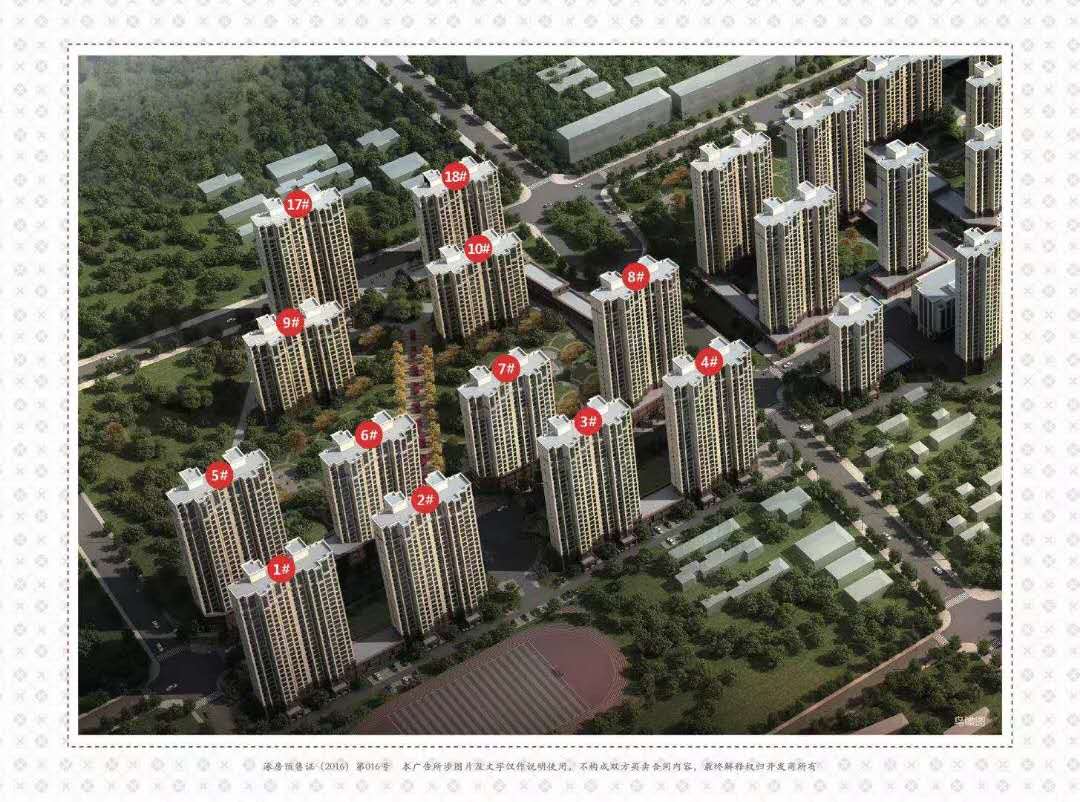 涿州卓悦城二期新楼盘规划沙盘