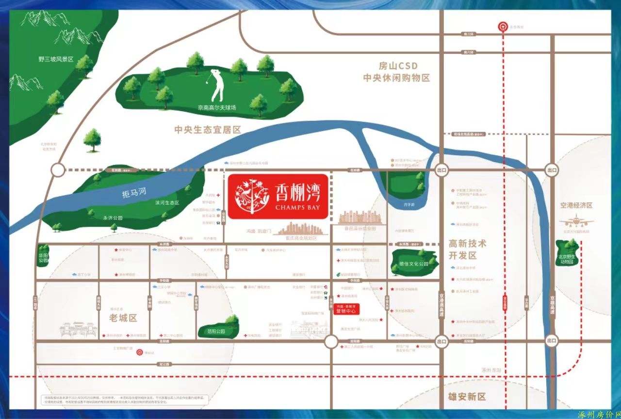 鸿盛香榭湾地理位置图