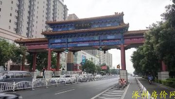 涿州范阳路牌楼图片