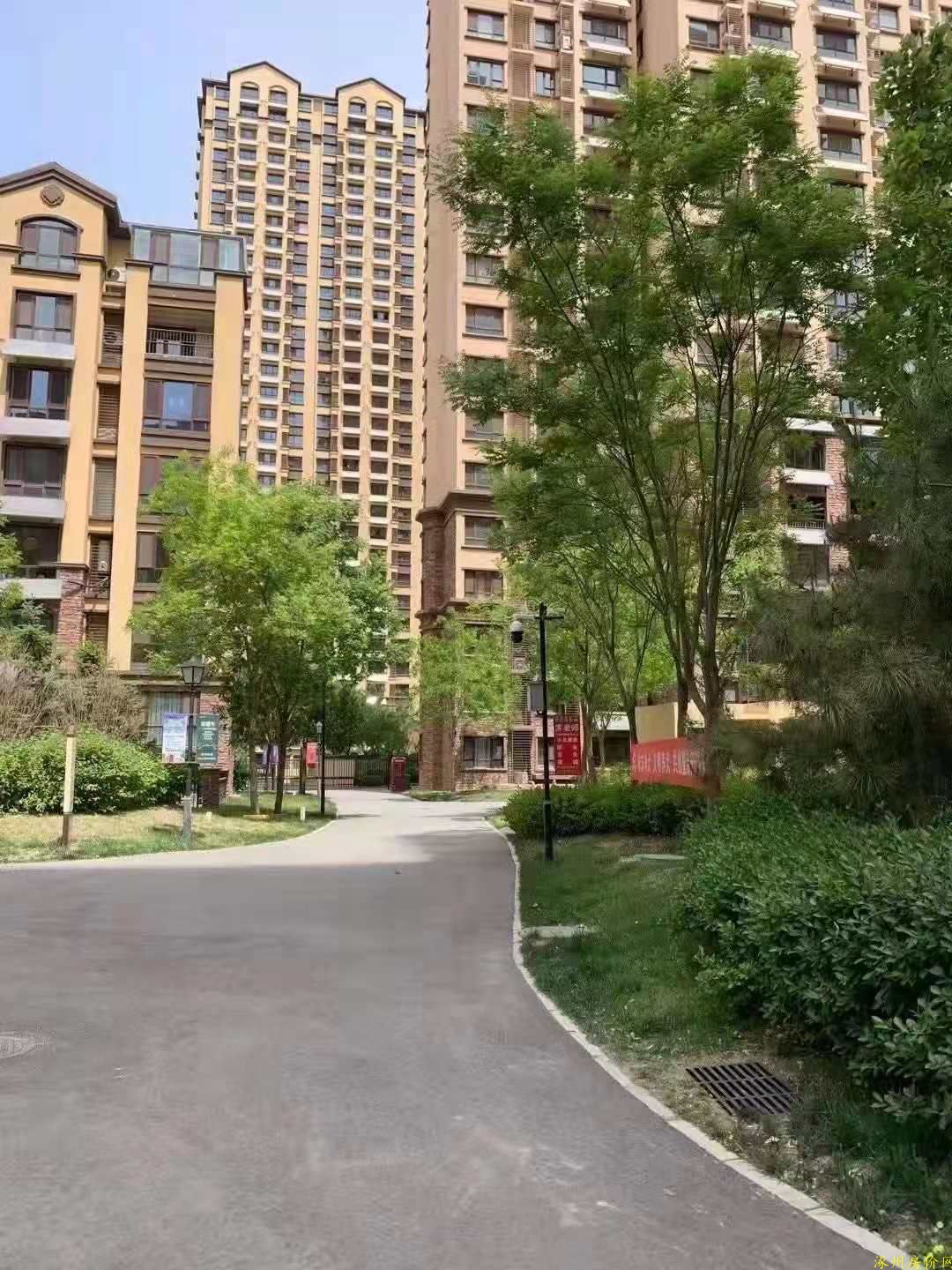 涿州香邑花郡小区环境实景图片