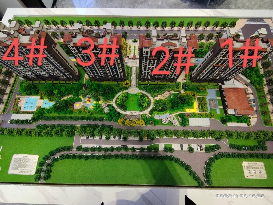 涿州香邑花郡沙盘图