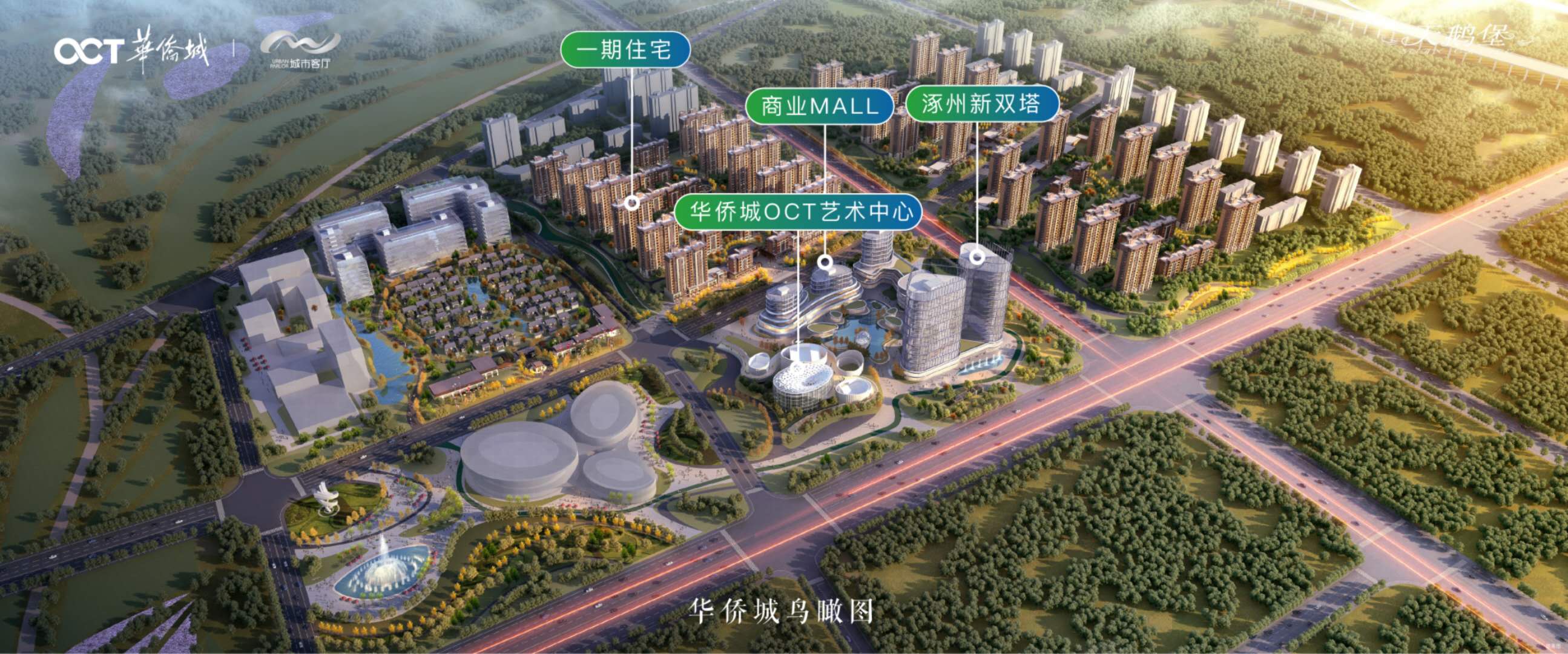 涿州华侨城楼盘规划